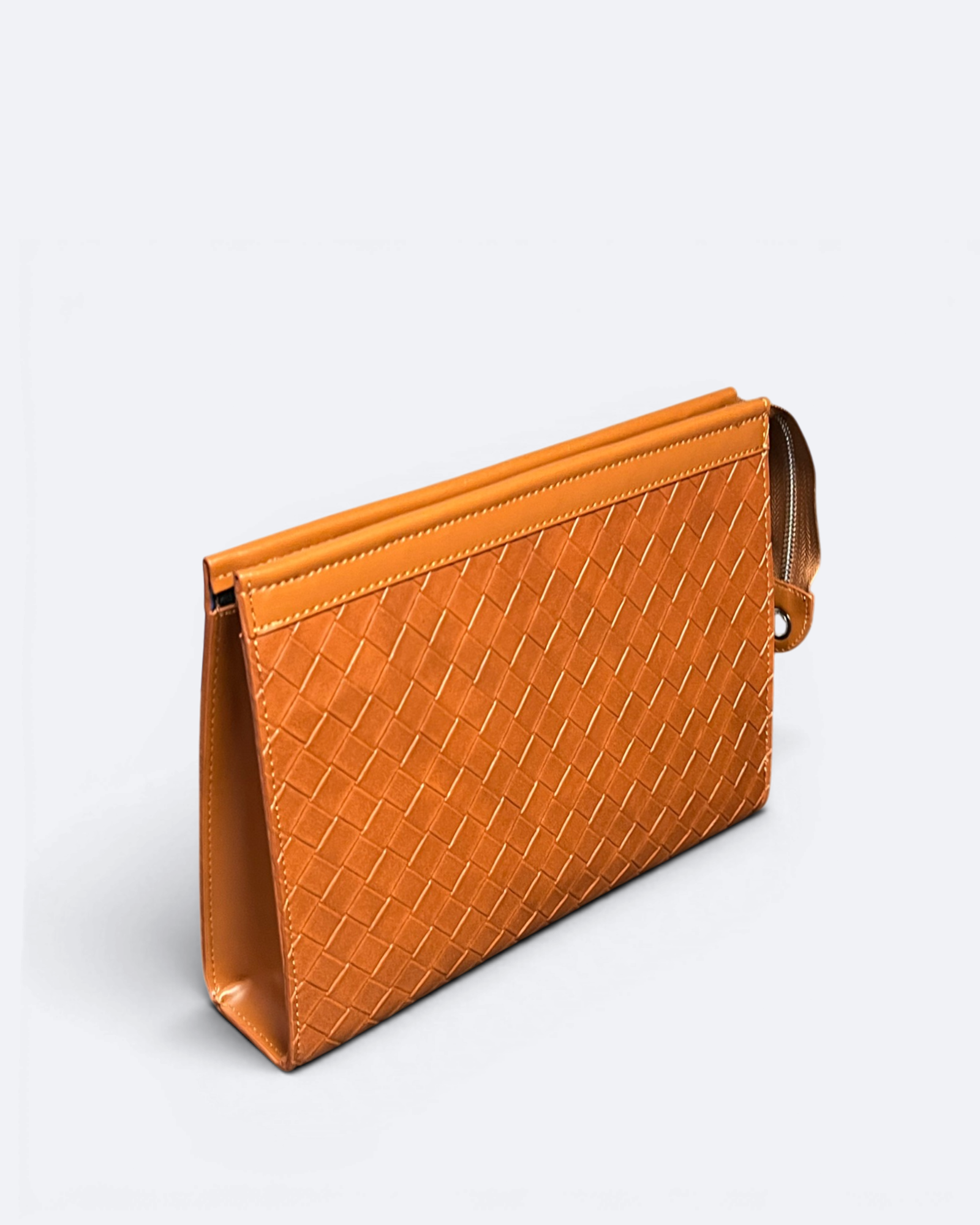 Bottega Veneta - Weave Clutch - Brown