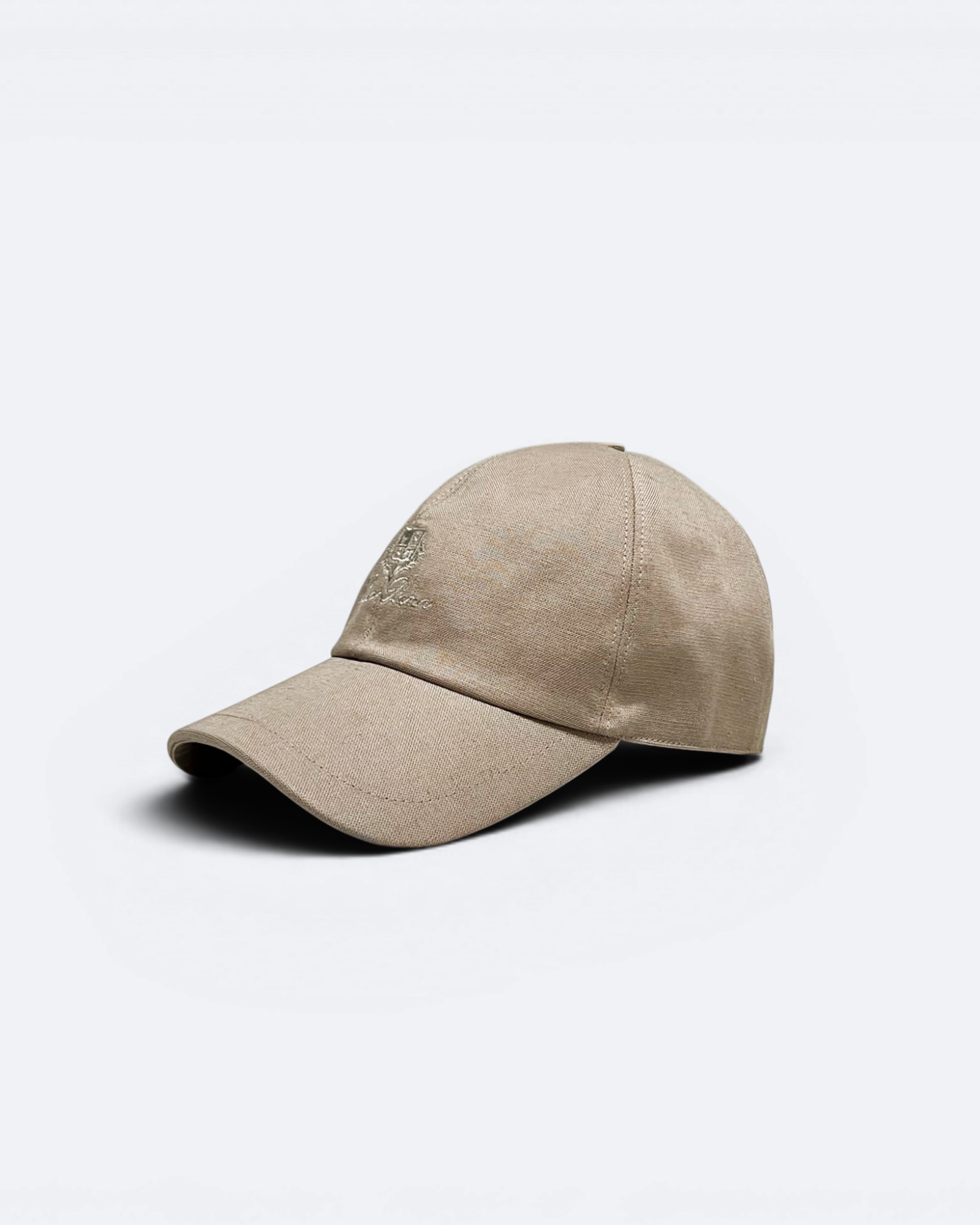 Loro Piana - Logo Embroidery Cap - Light Beige