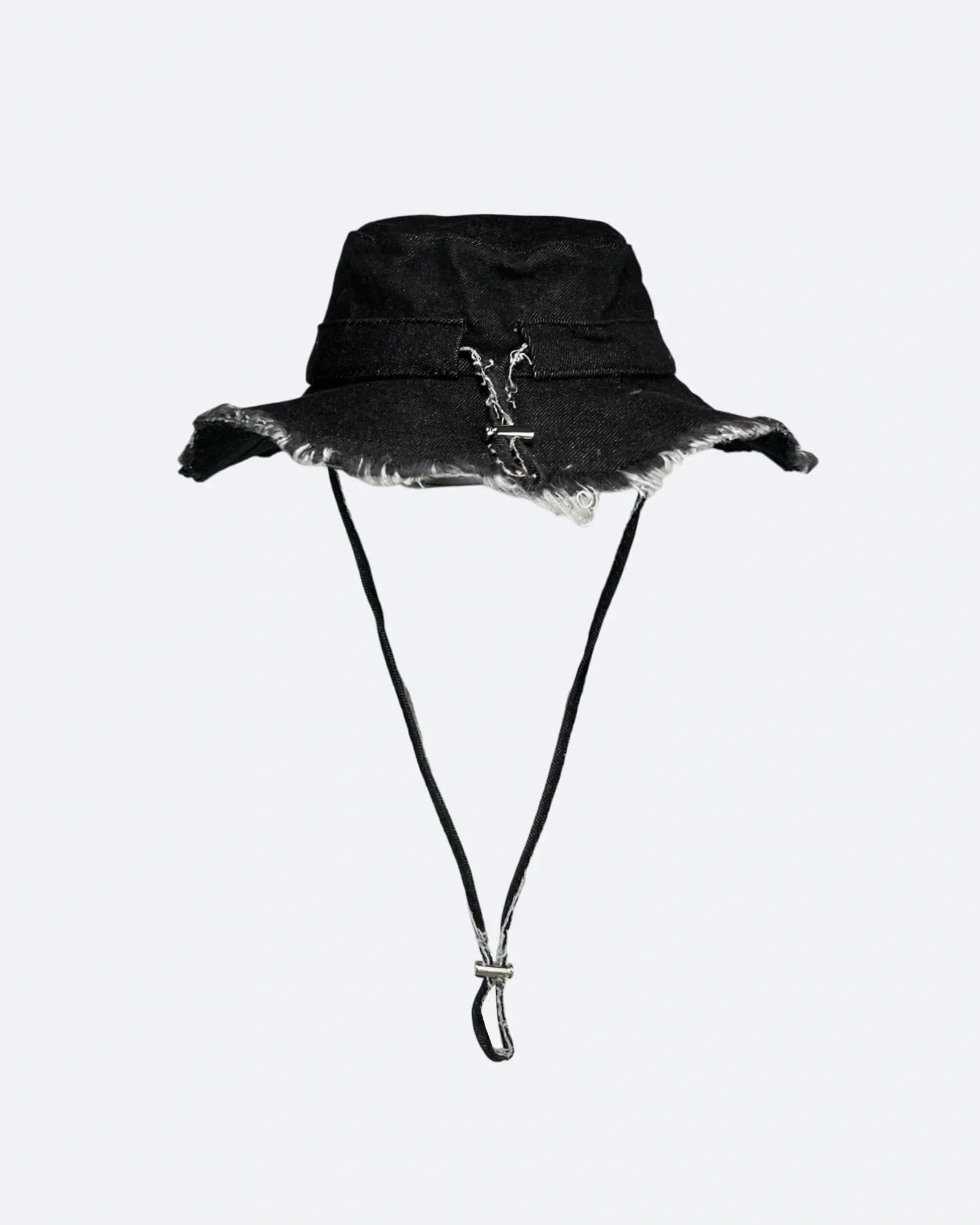 Jacquemus - The Artichaut Bucket Hat - Dark Gray Denim