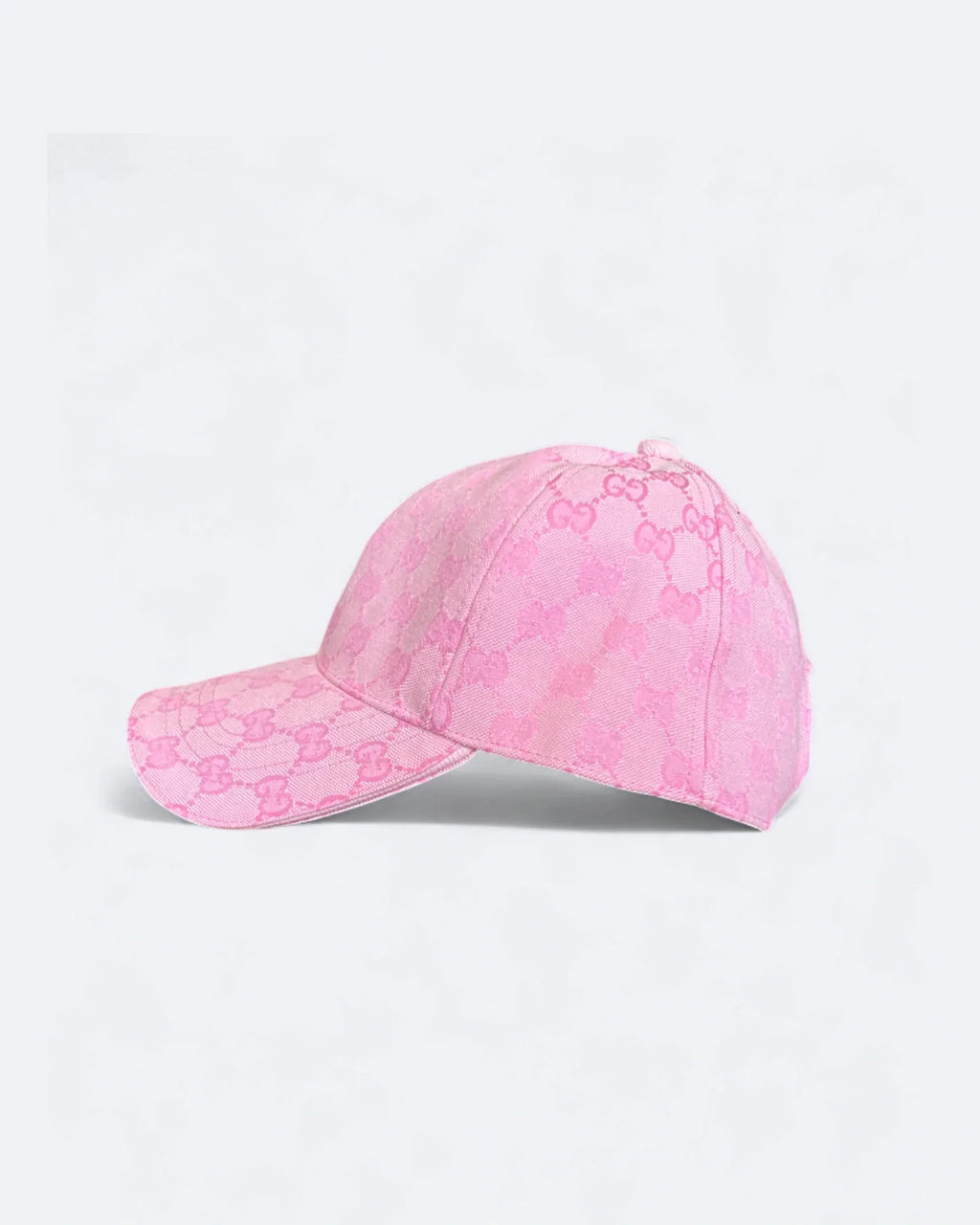 Gucci - GG Pattern Cap - Pink