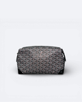 Goyard - Goyardine Pattern Hand Pouch Bag - Brown