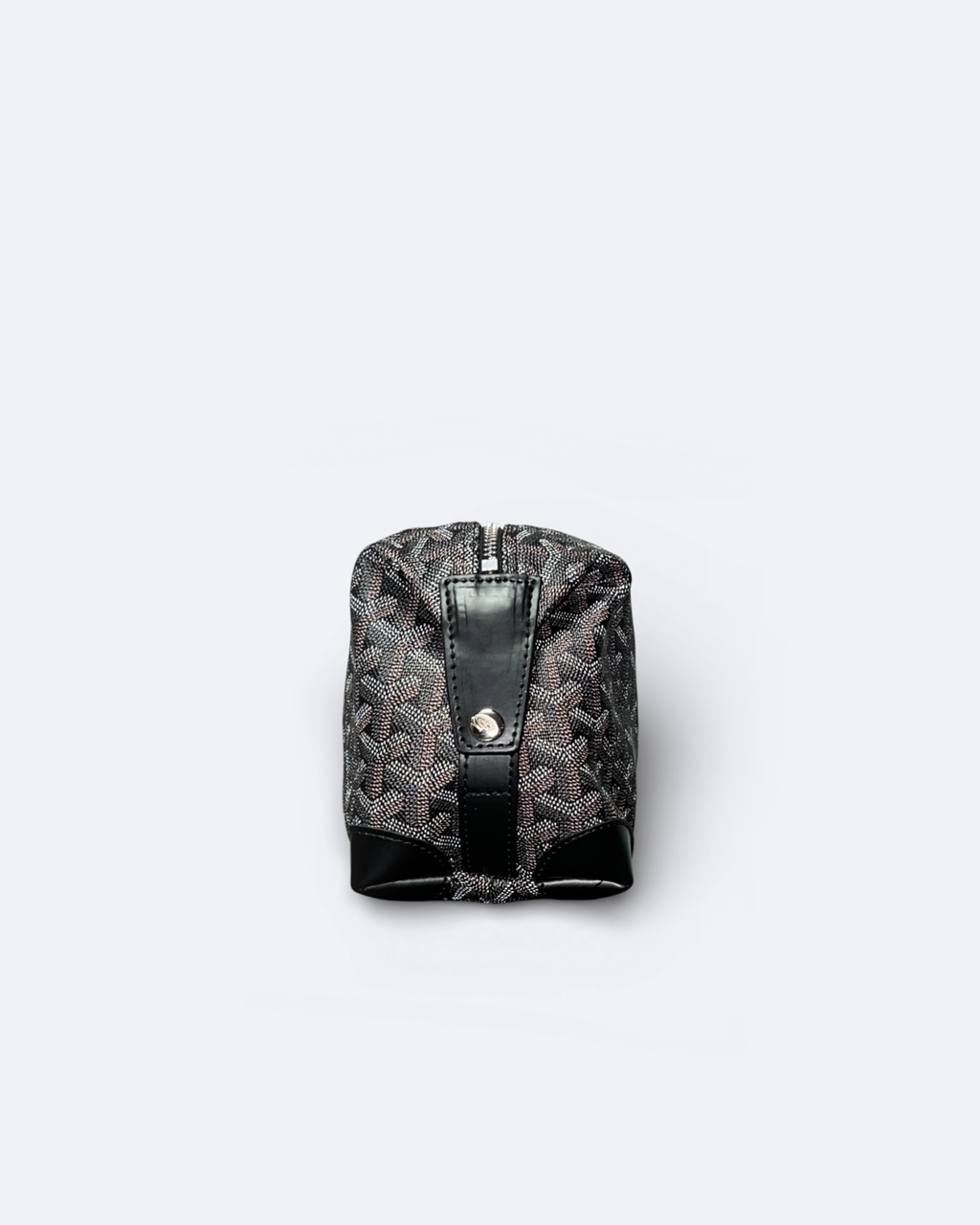 Goyard - Goyardine Pattern Hand Pouch Bag - Brown