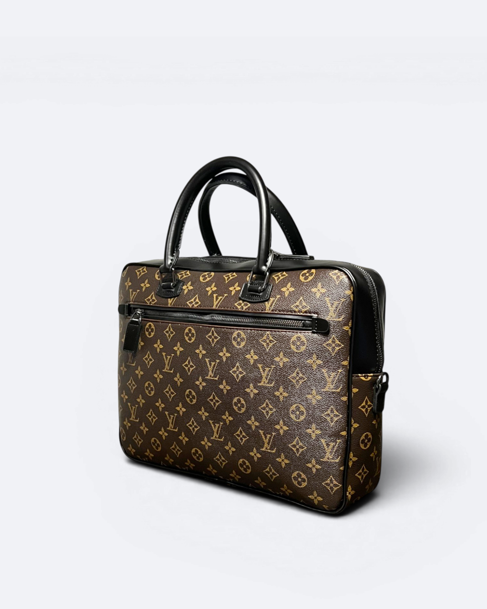 LVTN - Pattern Business Bag - Brown