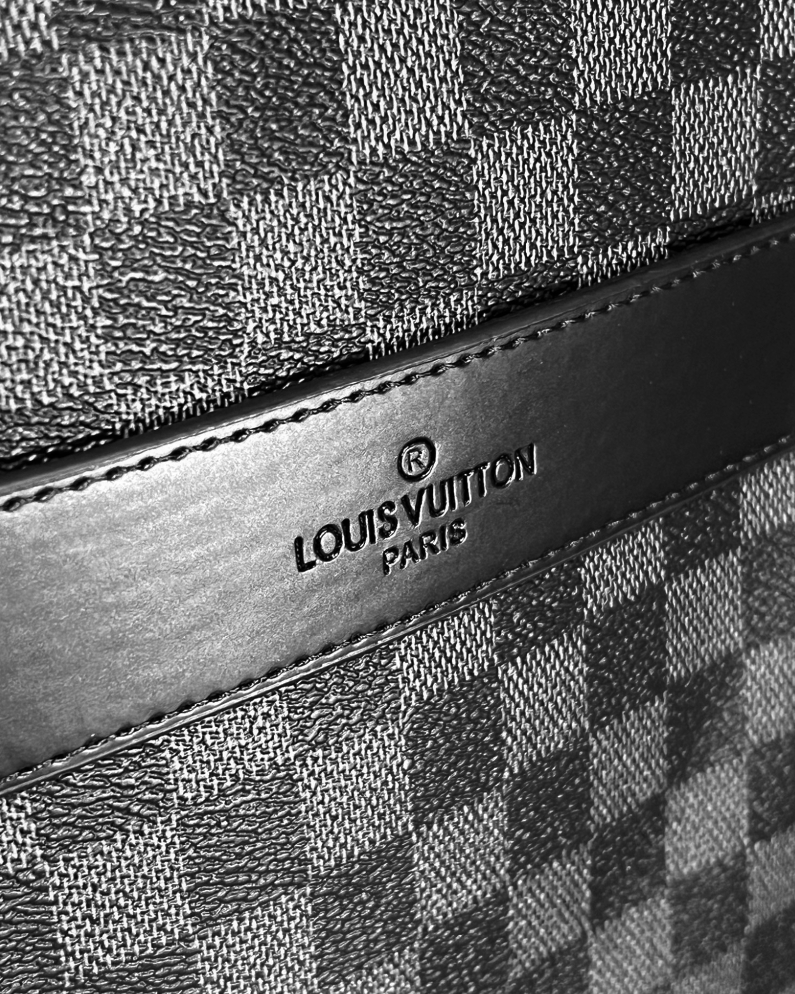 LVTN - Damier Business Bag - Black