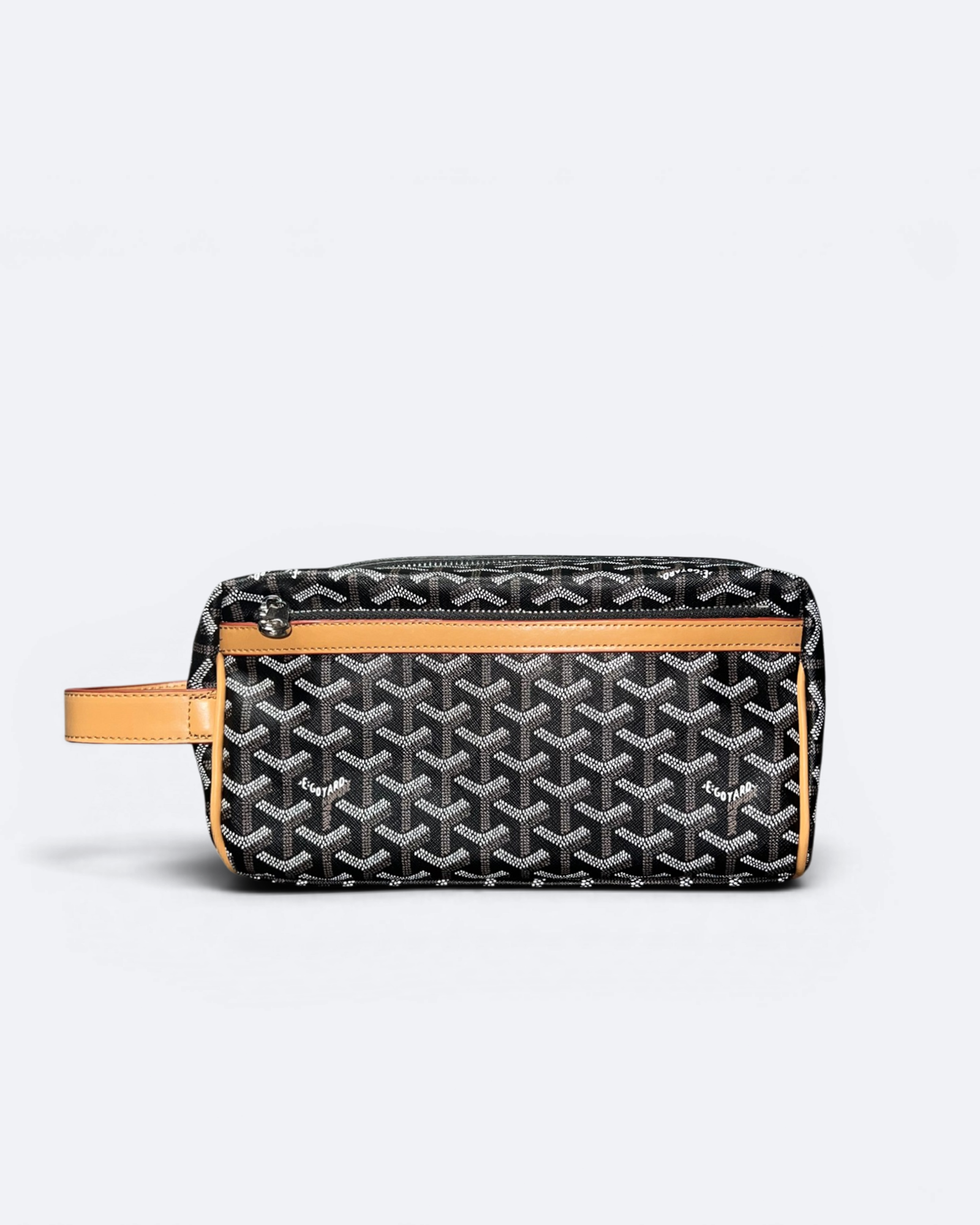 Goyard - Pattern Toiletry Bag - Brown/Caramel