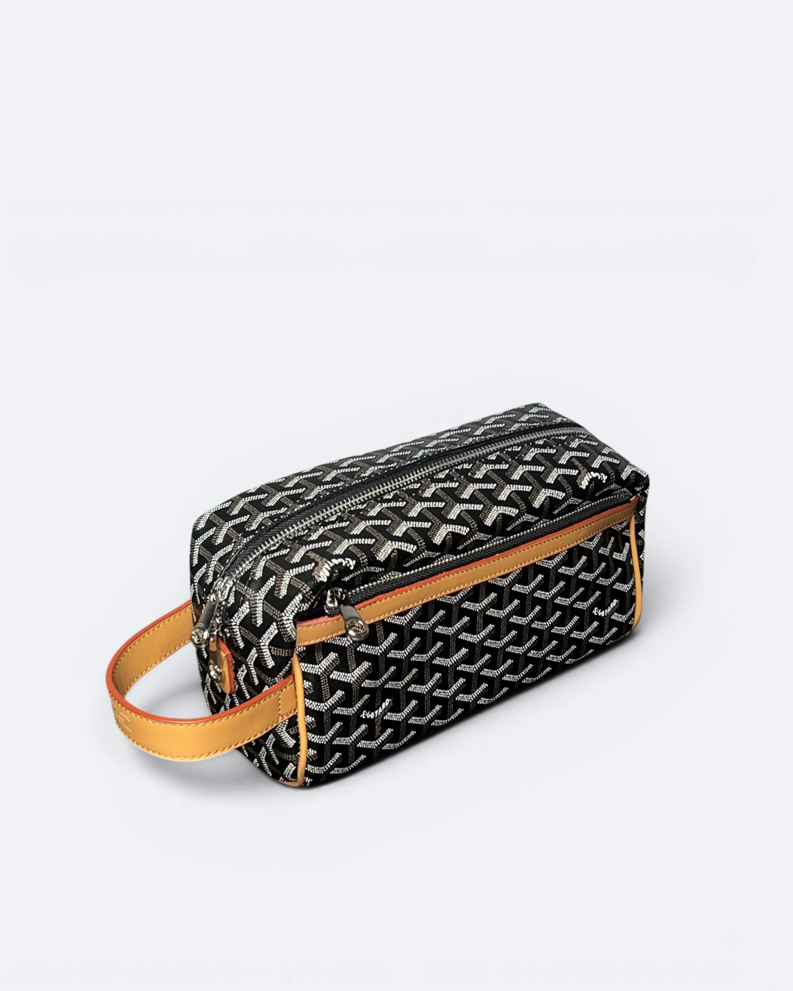 Goyard - Pattern Toiletry Bag - Brown/Caramel