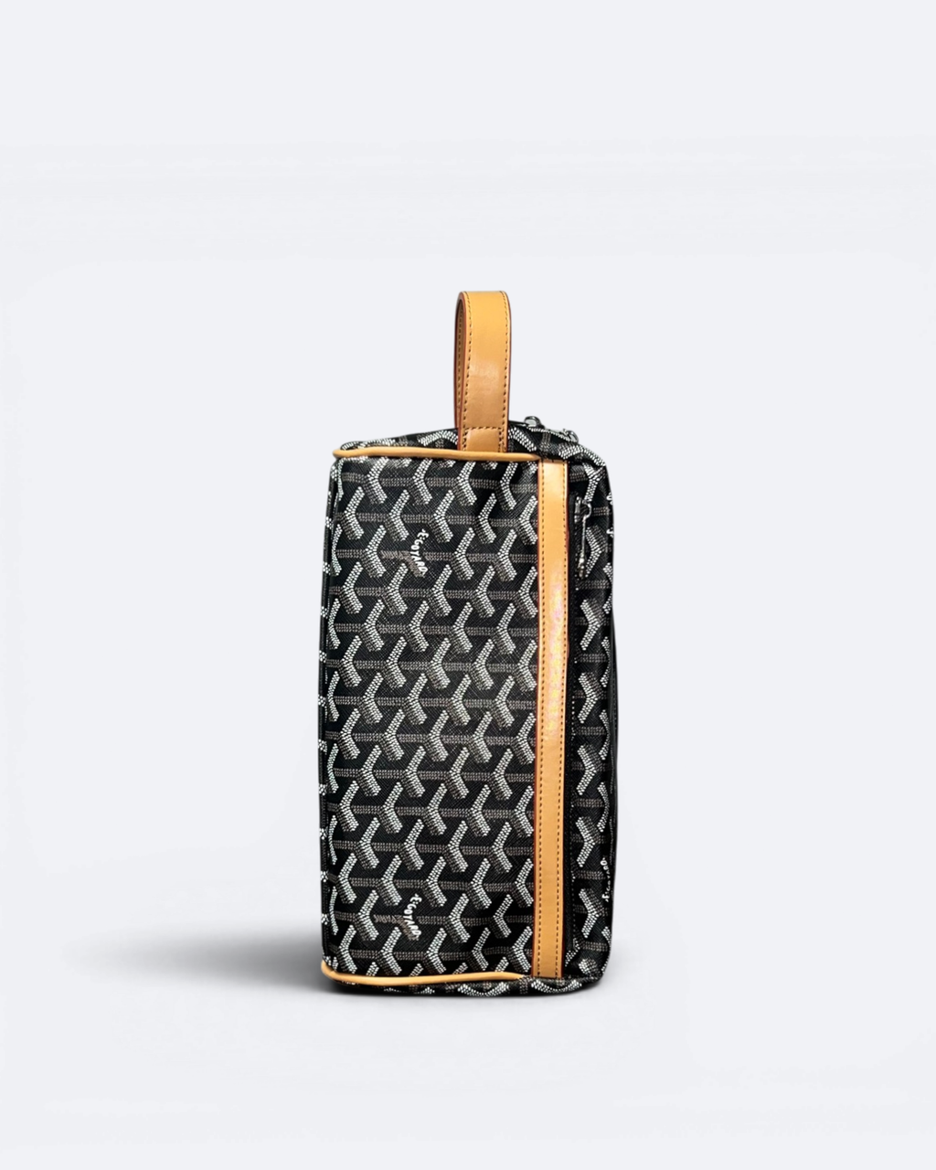 Goyard - Pattern Toiletry Bag - Brown/Caramel