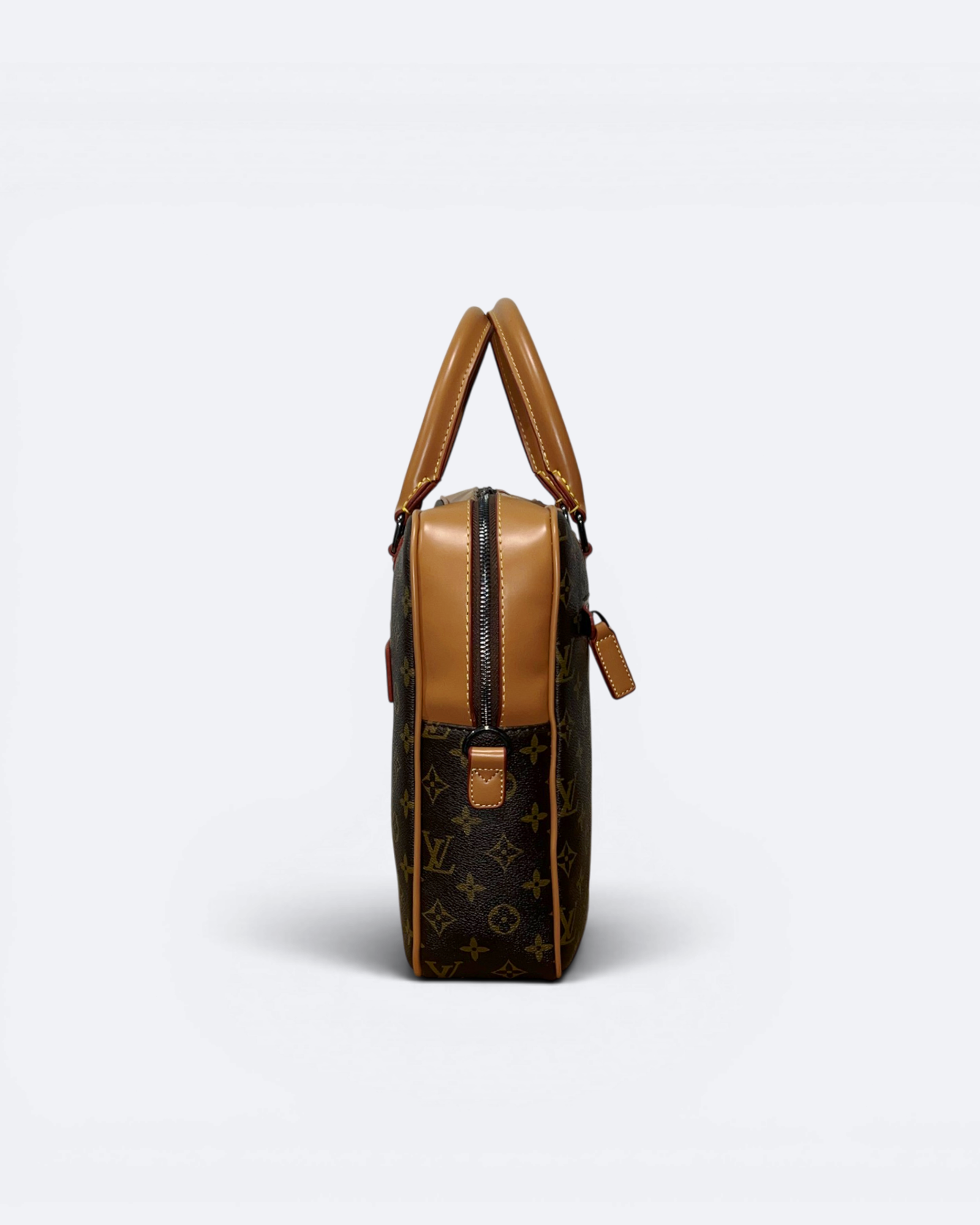 LVTN - Pattern Business Bag - Brown/Caramel