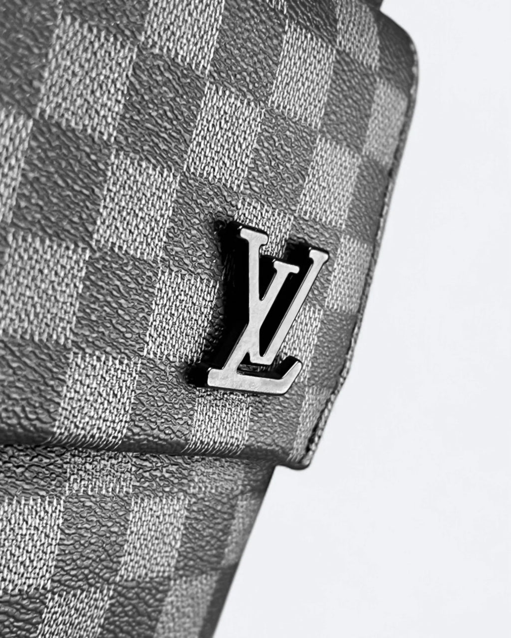 Louis Vuitton - Damier Pattern Takeoff Backpack - Black