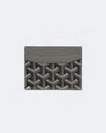 Goyard Pattern Cardholder - Light Gray