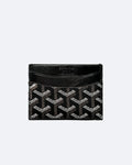 Goyard Pattern Cardholder - Black