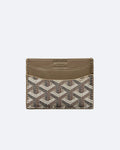 Goyard Pattern Cardholder - Beige