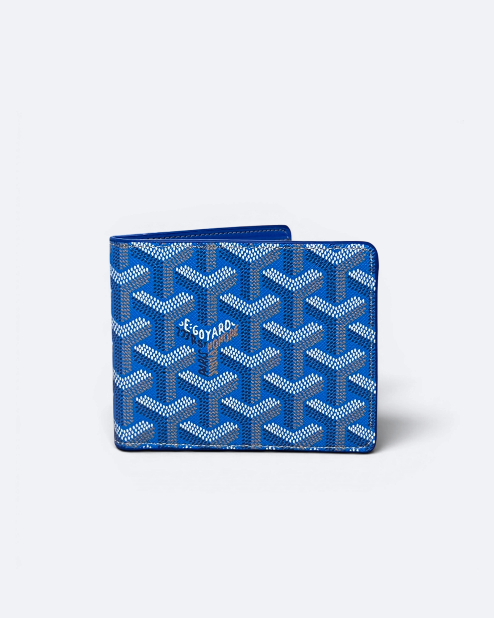 Goyard - Pattern Wallet - Blue