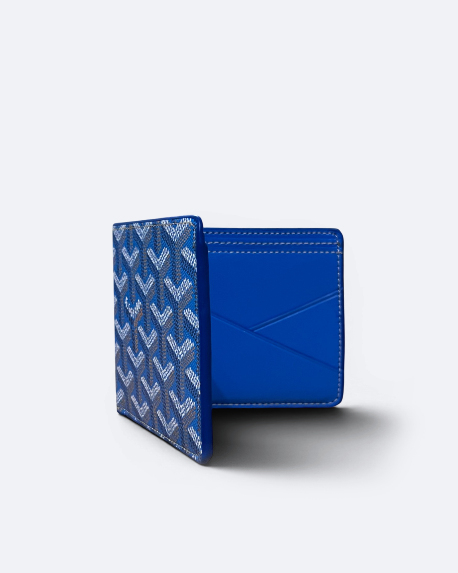 Goyard - Pattern Wallet - Blue