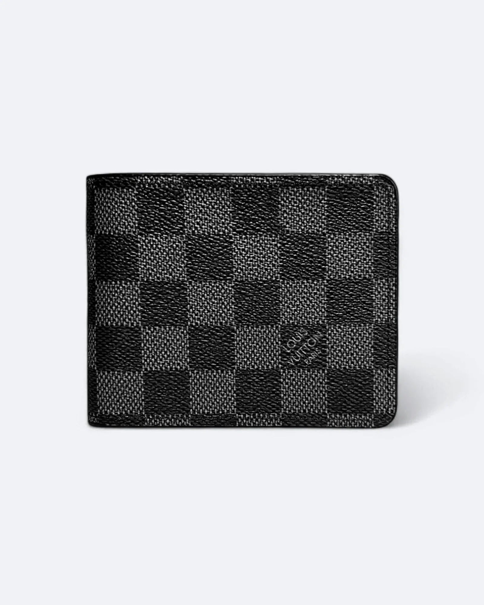 Louis Vuitton - Damier Pattern Wallet - Black