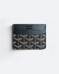 Goyard Pattern Cardholder - Brown