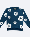 Denim Tears - Cotton Wreath Sweatshirt - Blue