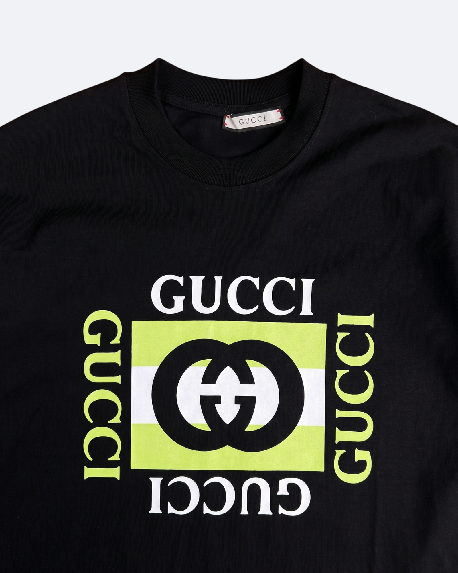 GC - Box Lime Logo T-Shirt - Black