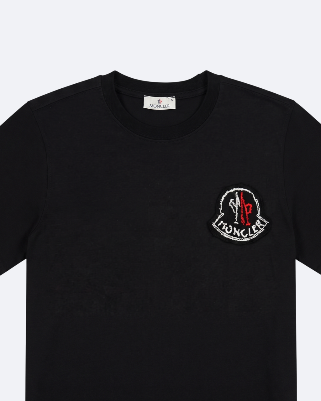 Moncler - Scribble Logo T-Shirt - Black