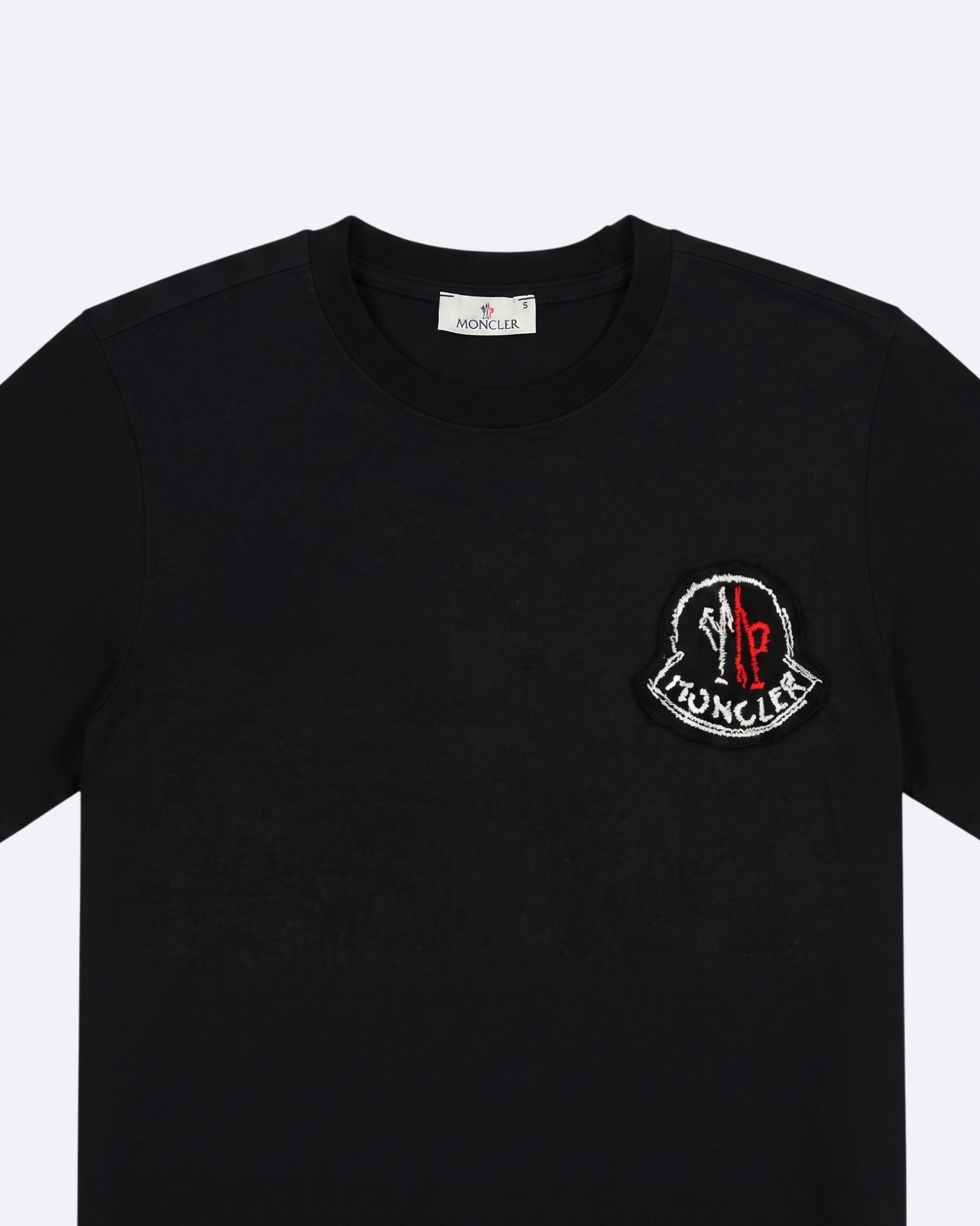 Moncler - Scribble Logo T-Shirt - Black