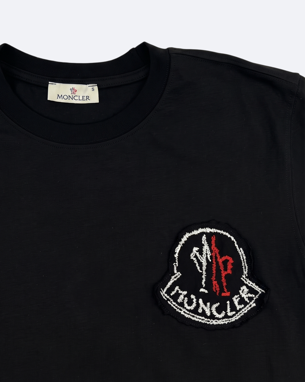 Moncler - Scribble Logo T-Shirt - Black