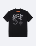 LVTN - Multi Logo T-Shirt - Black