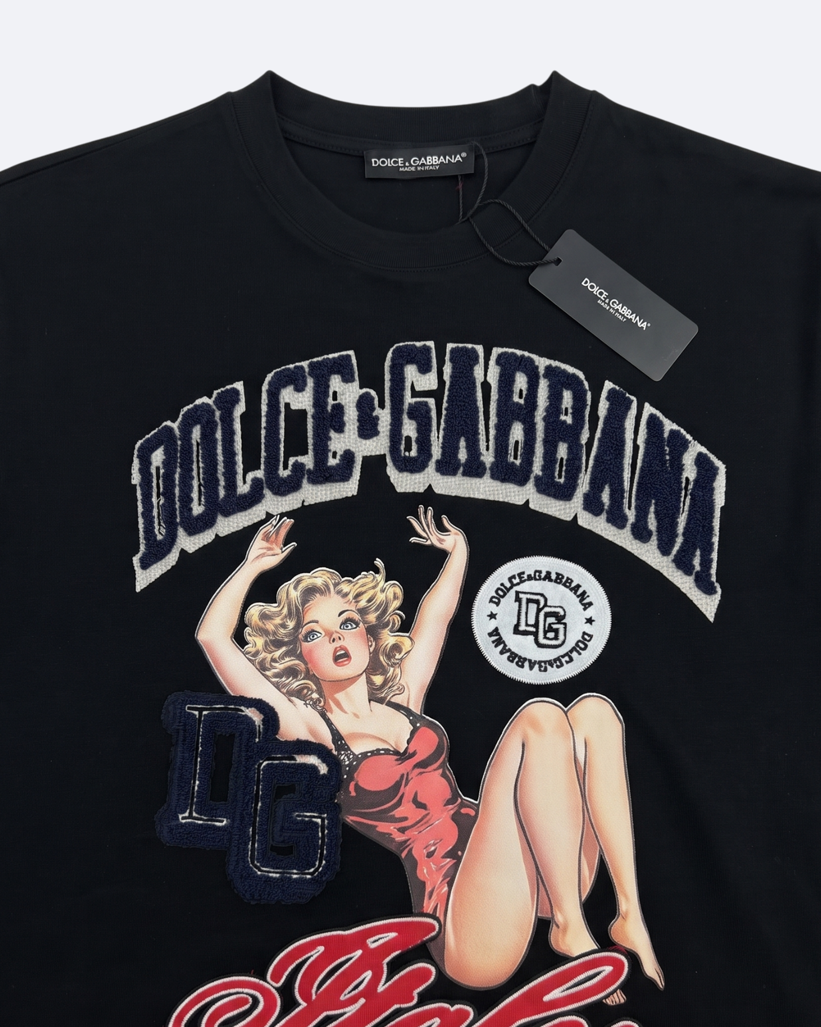 Dolce & Gabbana - Playa Graphic T-Shirt - Black