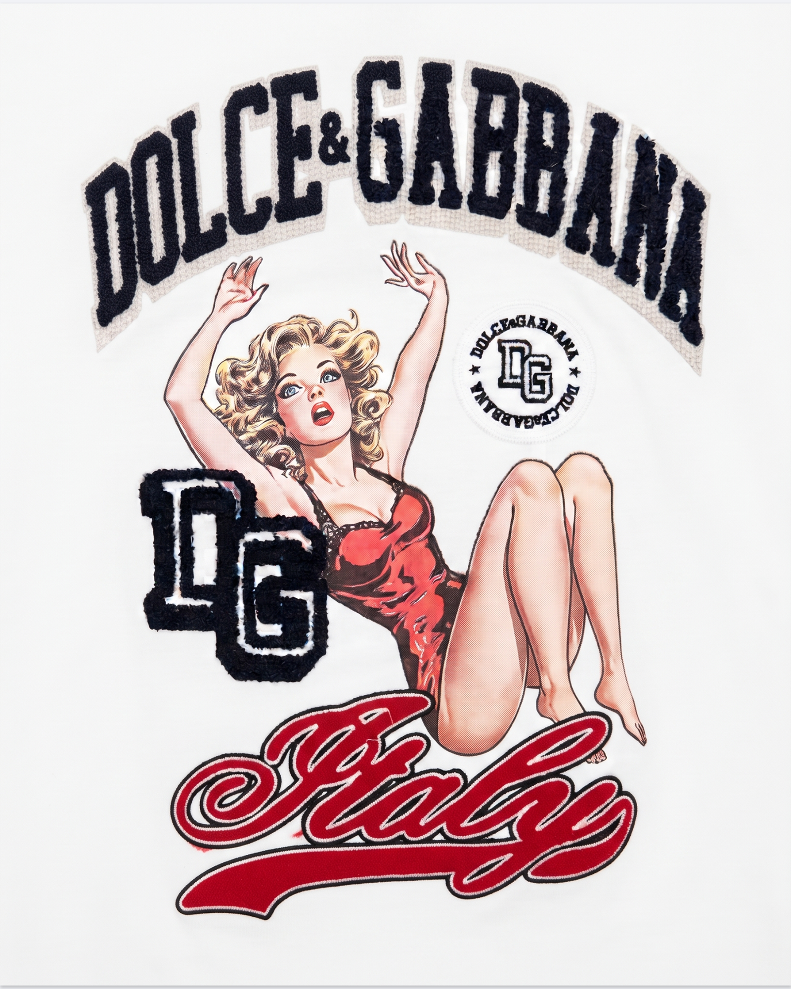 Dolce & Gabbana - Playa Graphic T-Shirt - White