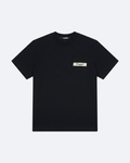 Jacquemus - Woven Label T-Shirt - Black