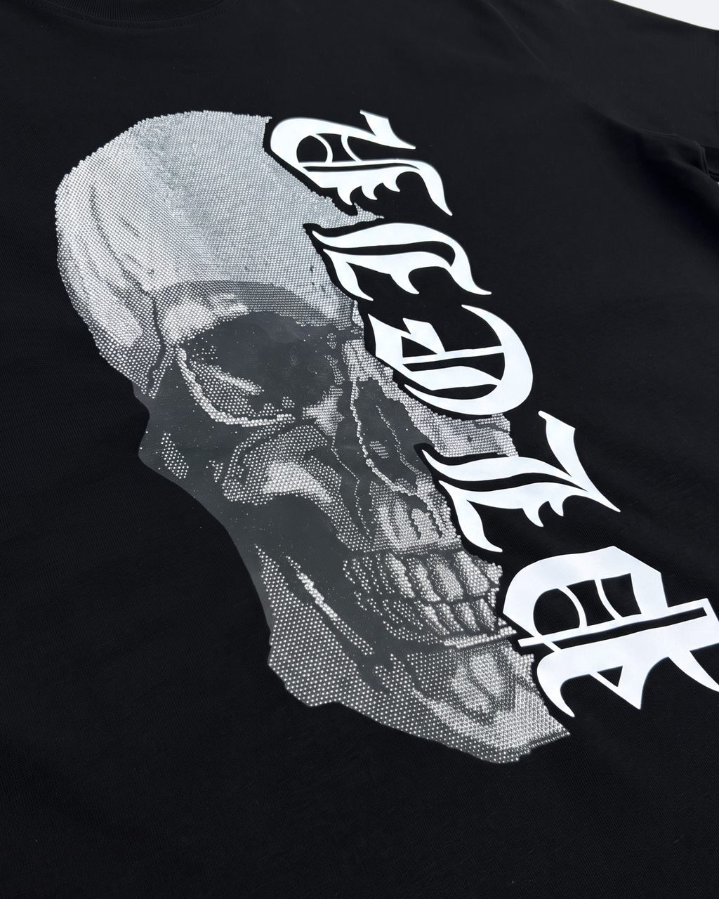 Philip Plein - Half-Skull T-Shirt - Black