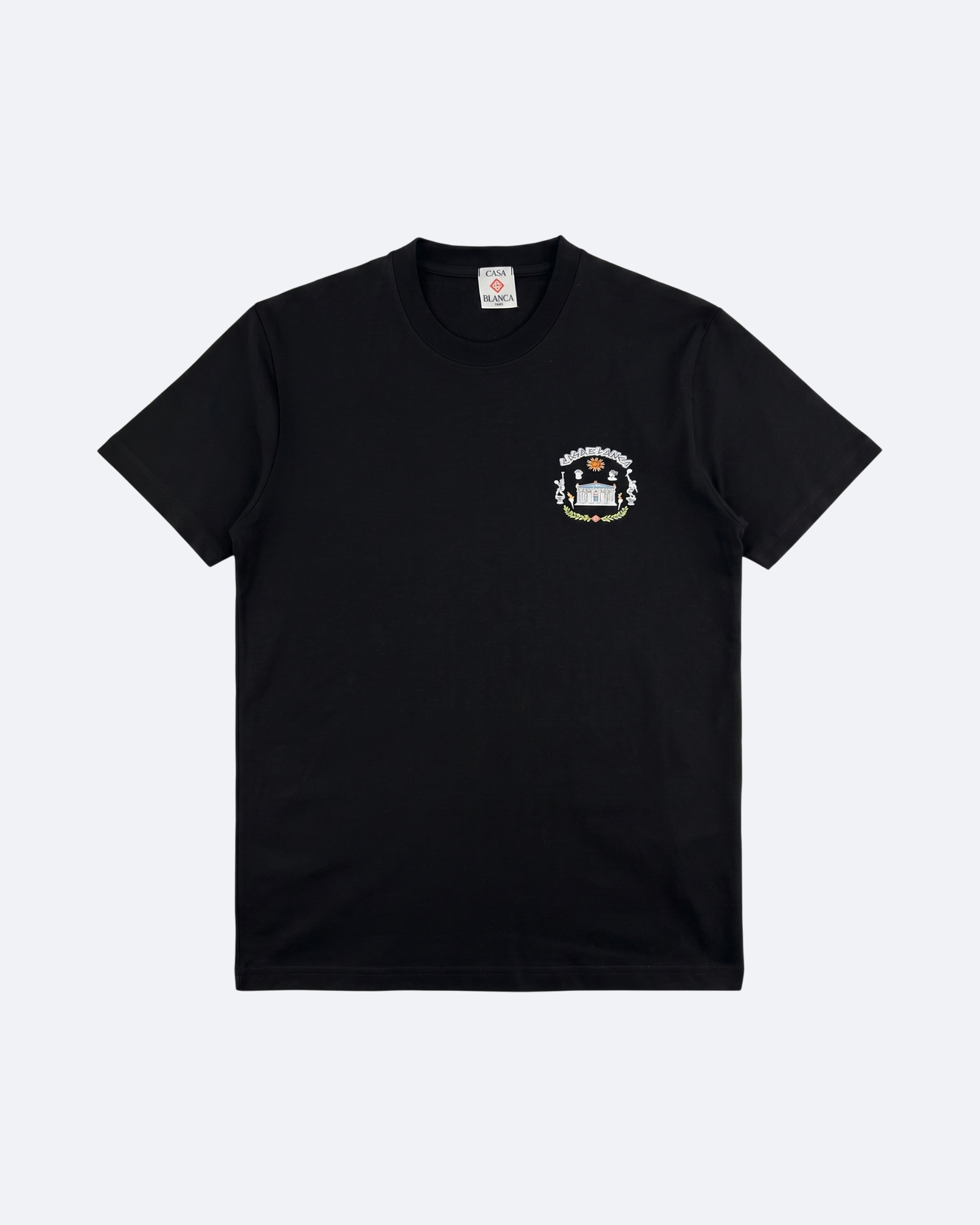 Casablanca - Olympia Print T-Shirt - Black