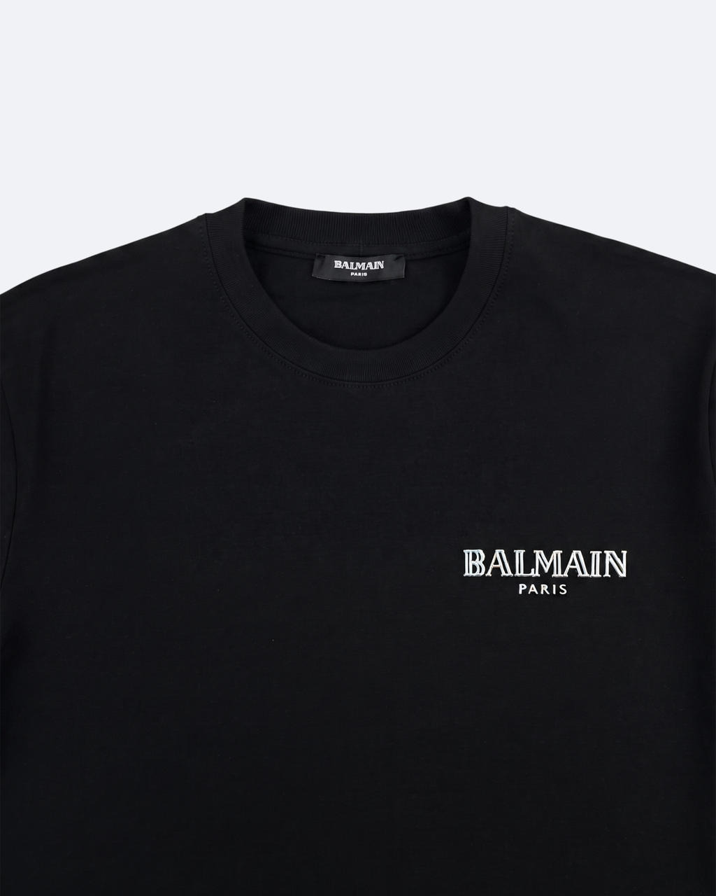 Balmain - Embossed Logo T-Shirt - Black