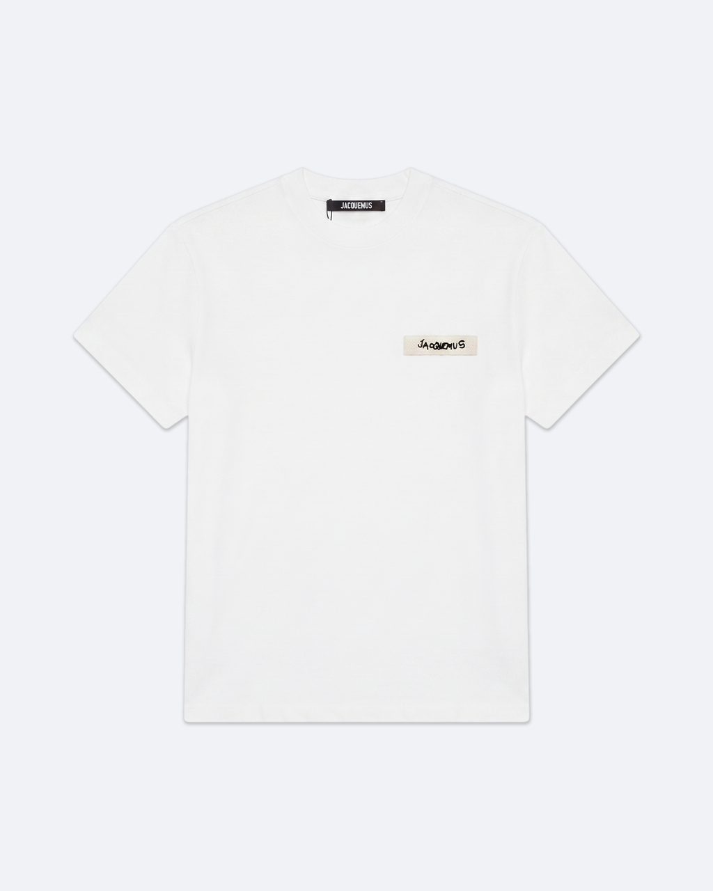 Jacquemus - Woven Label T-Shirt - White