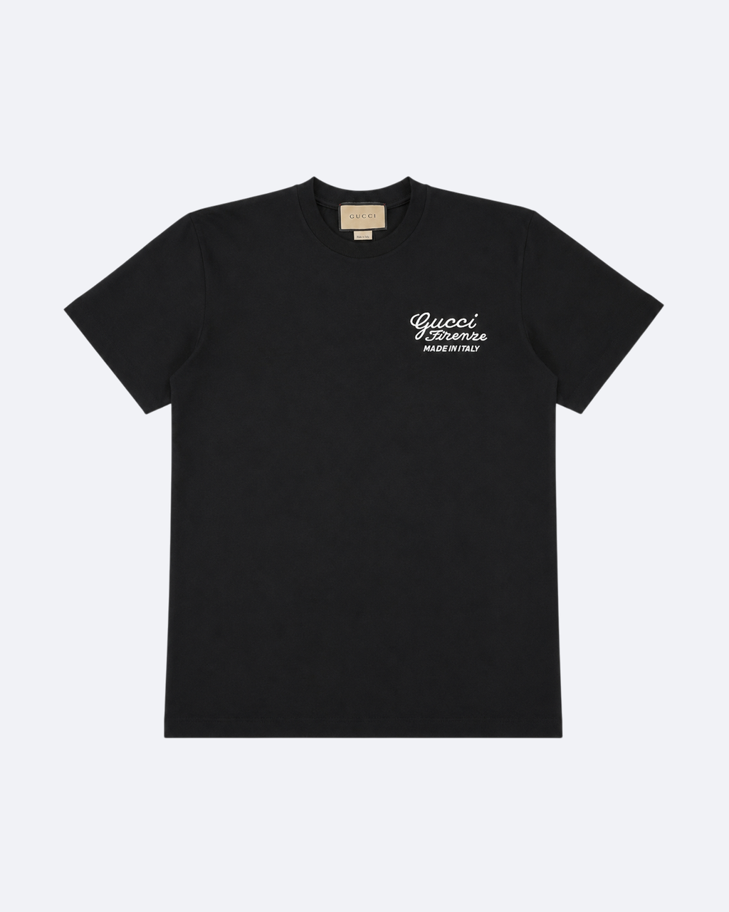 Gucci - Firenze Embroidery T-Shirt - Black