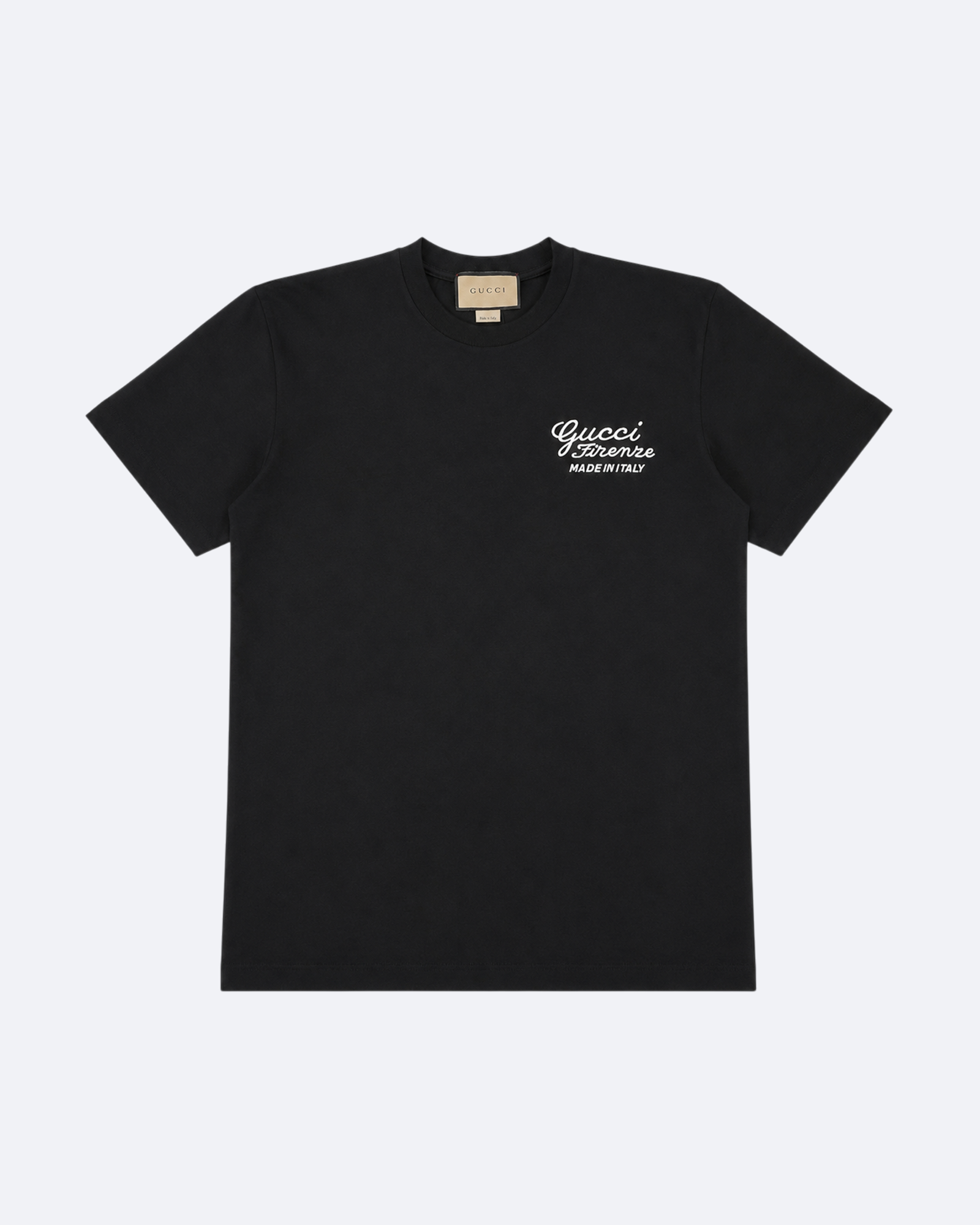 Gucci - Firenze Embroidery T-Shirt - Black