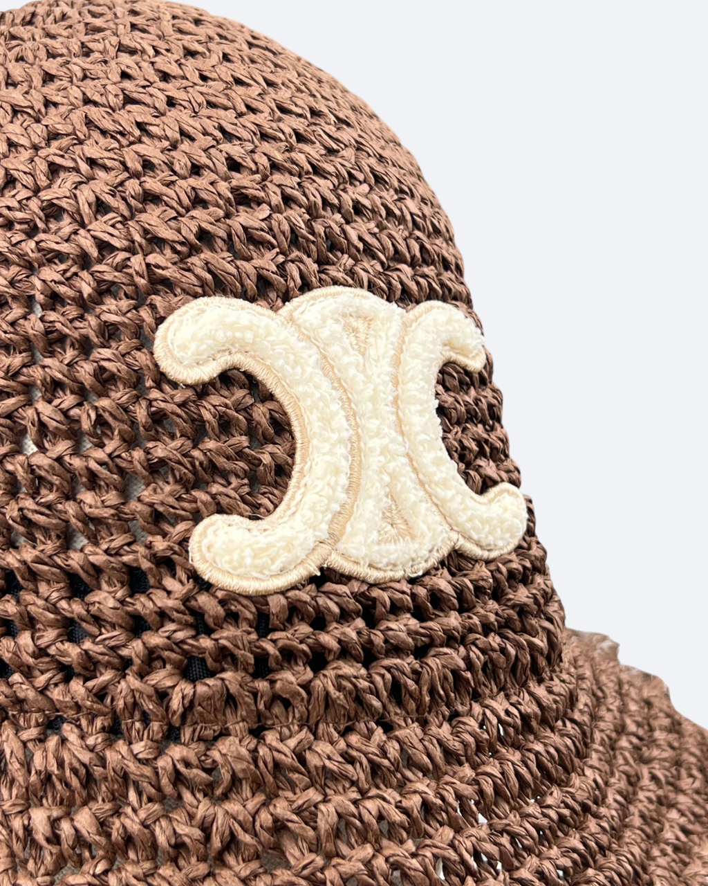 Celine - Woven Bucket Hat - Brown