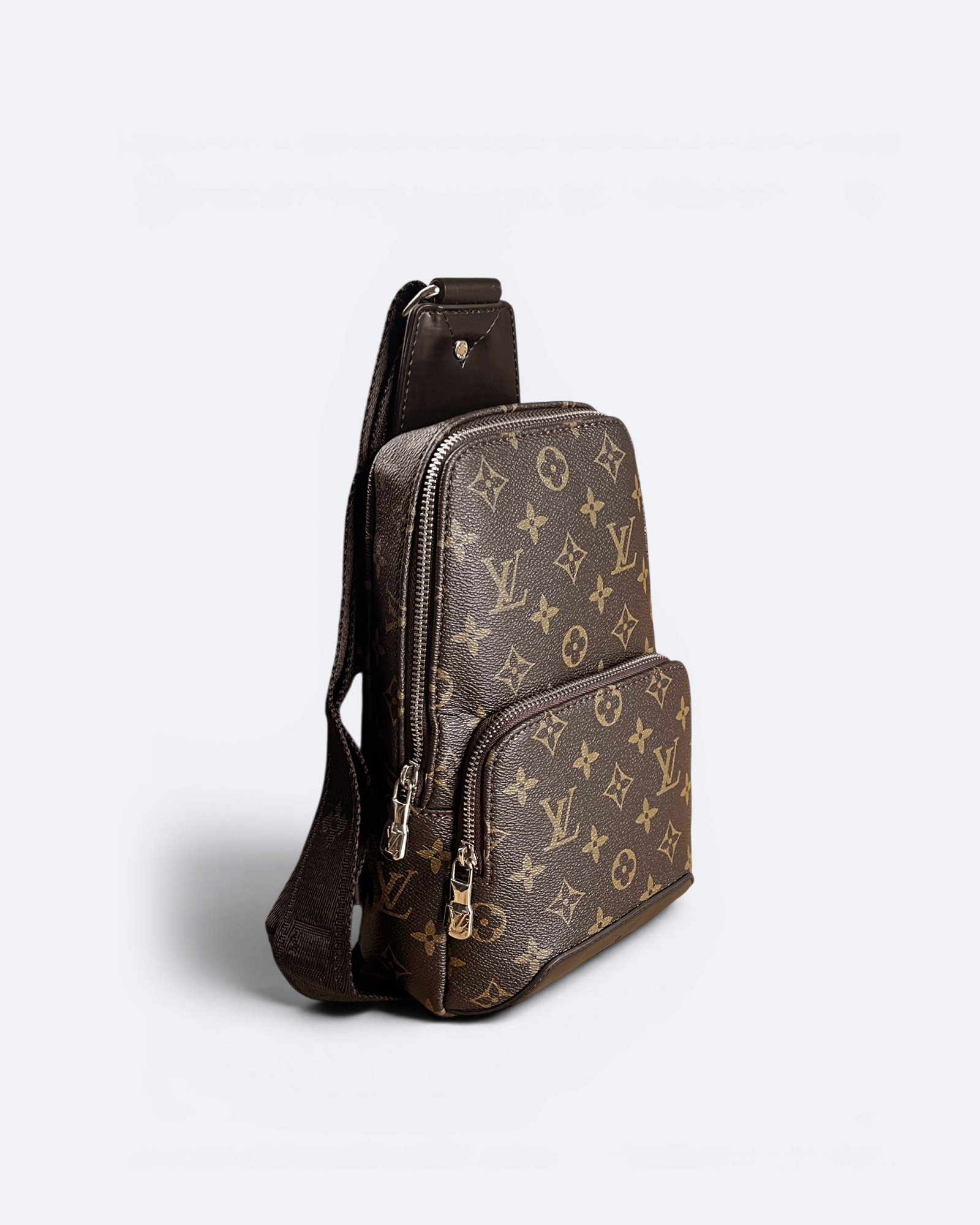 LVTN - Pattern Avenue Crossbody Bag - Brown