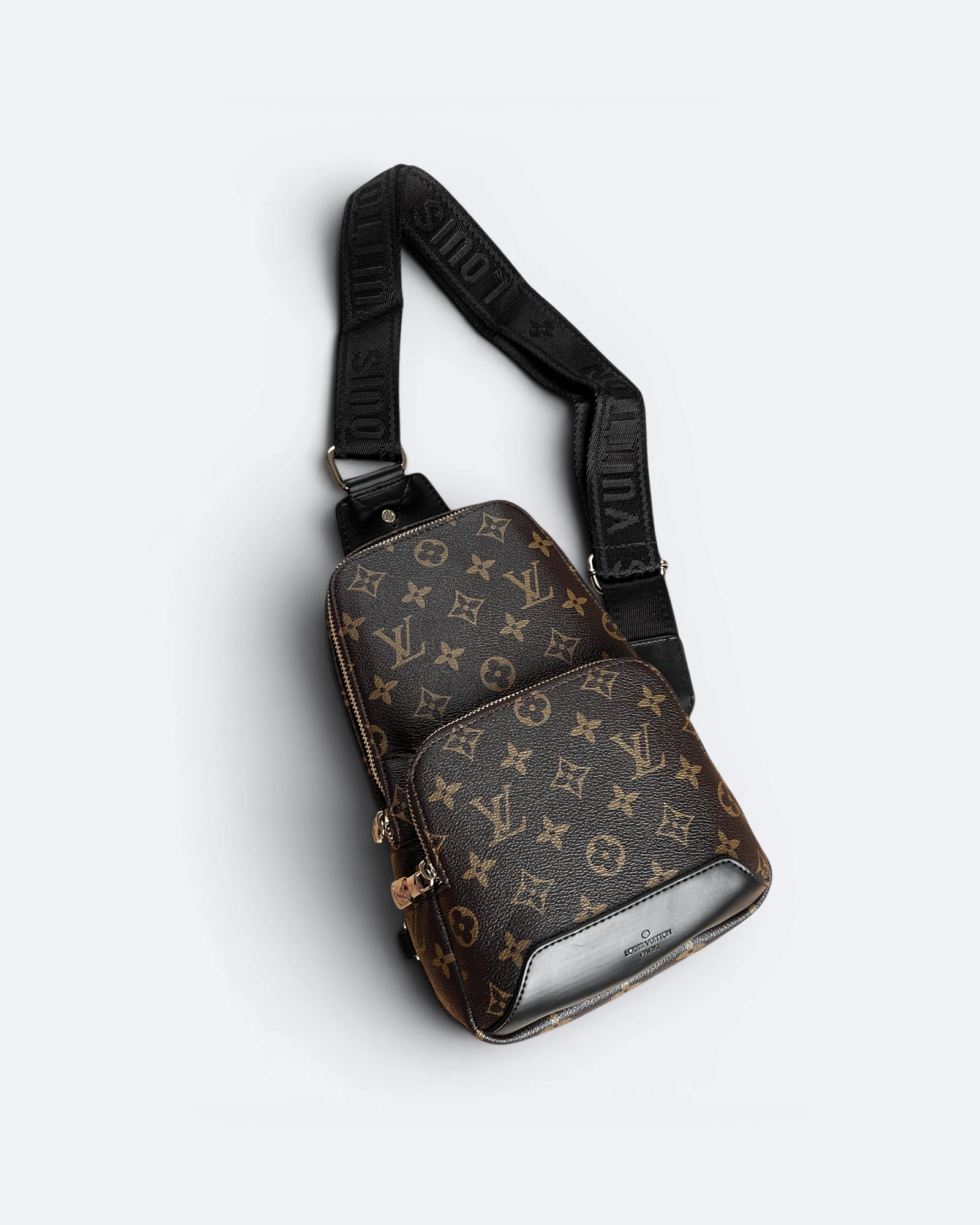 LVTN - Pattern Avenue Crossbody Bag - Brown