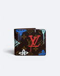 LVTN - Graffiti Monogram Wallet - Brown