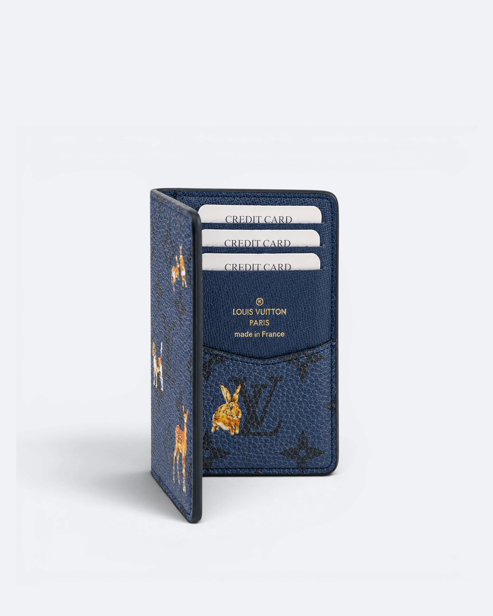 LVTN - Forest Foldable Cardholder - Blue