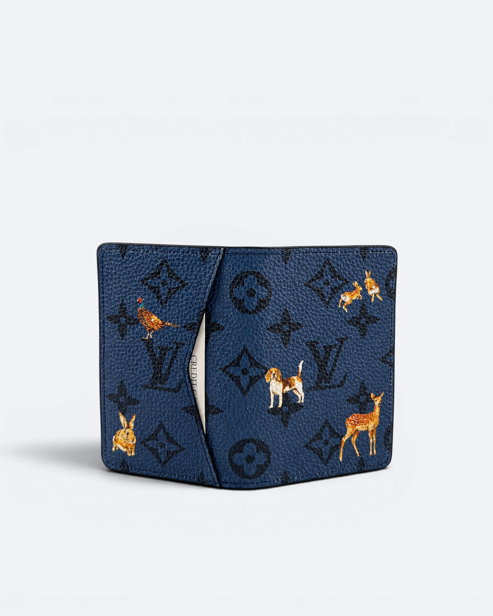 LVTN - Forest Foldable Cardholder - Blue