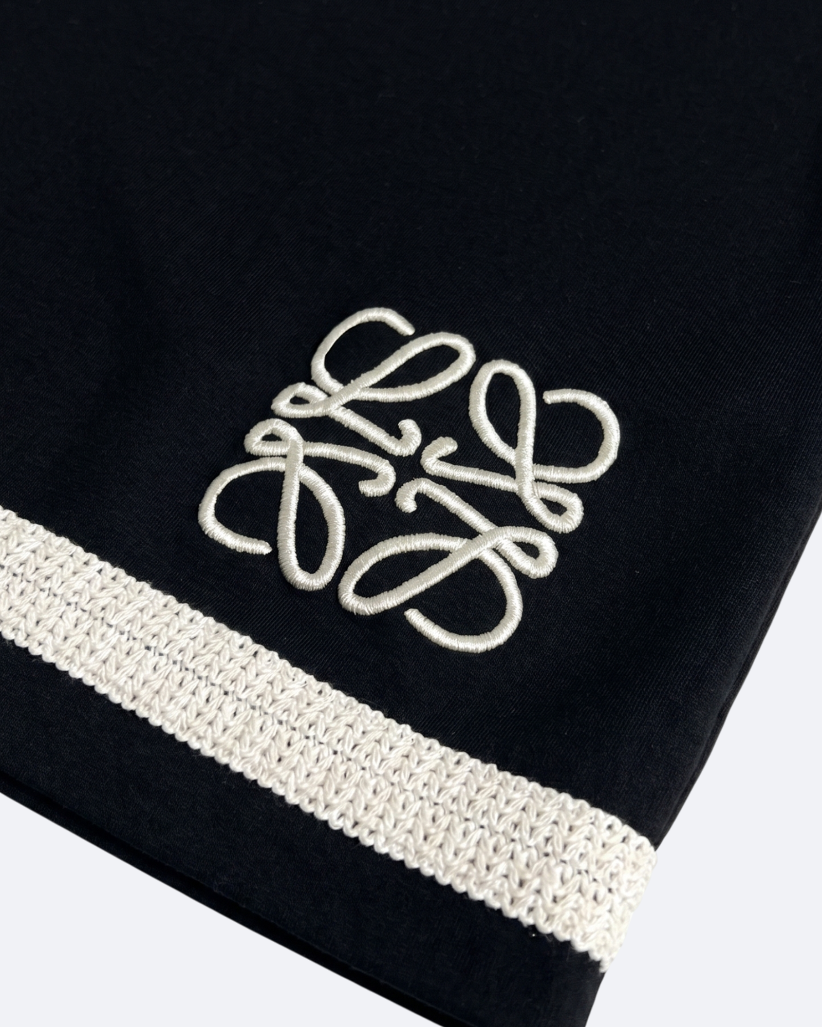 Loewe - Knitted Stripes Summer Set - Black