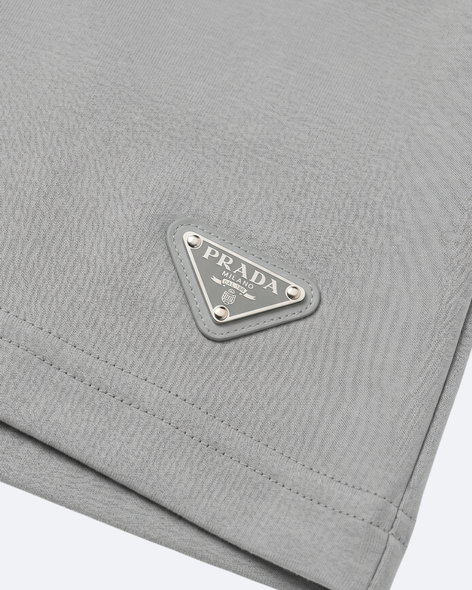 Prada - Plate Logo Summer Set - Light Gray