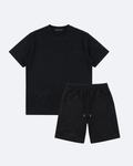 LVTN - Monogram Embroidery Summer Set - Black