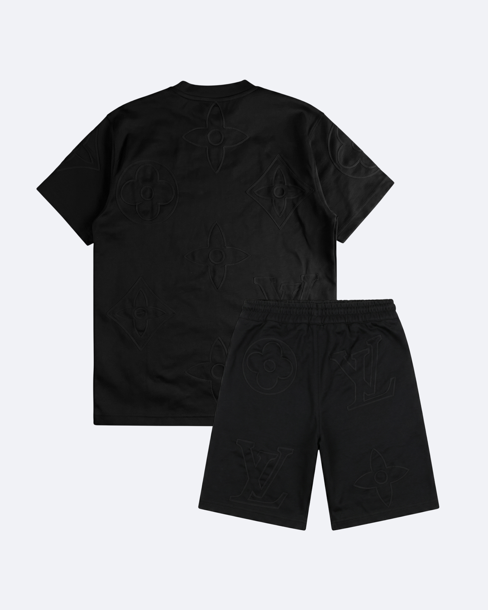 LVTN - Monogram Embroidery Summer Set - Black