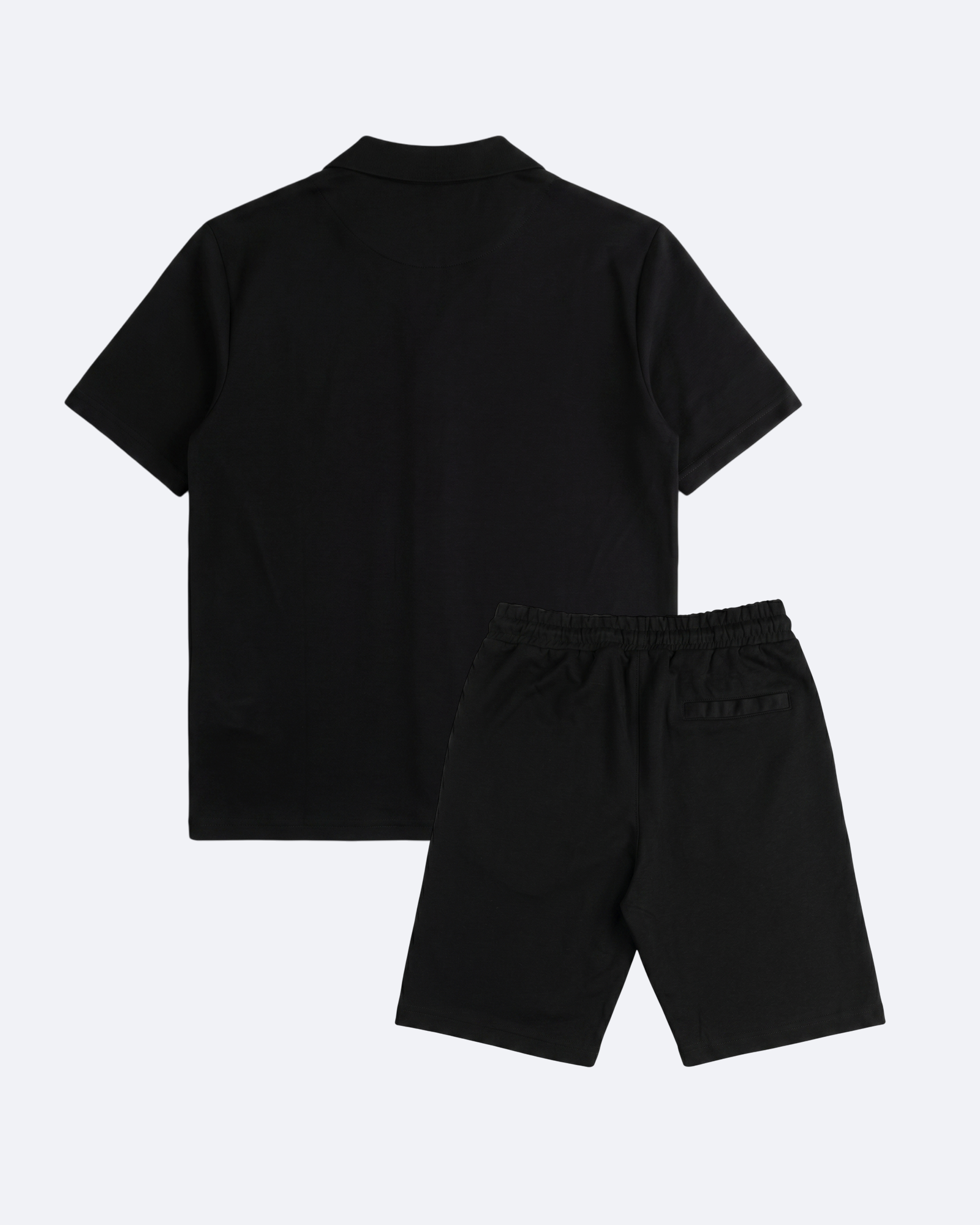 Prada - Plate Logo Shirt Summer Set - Black