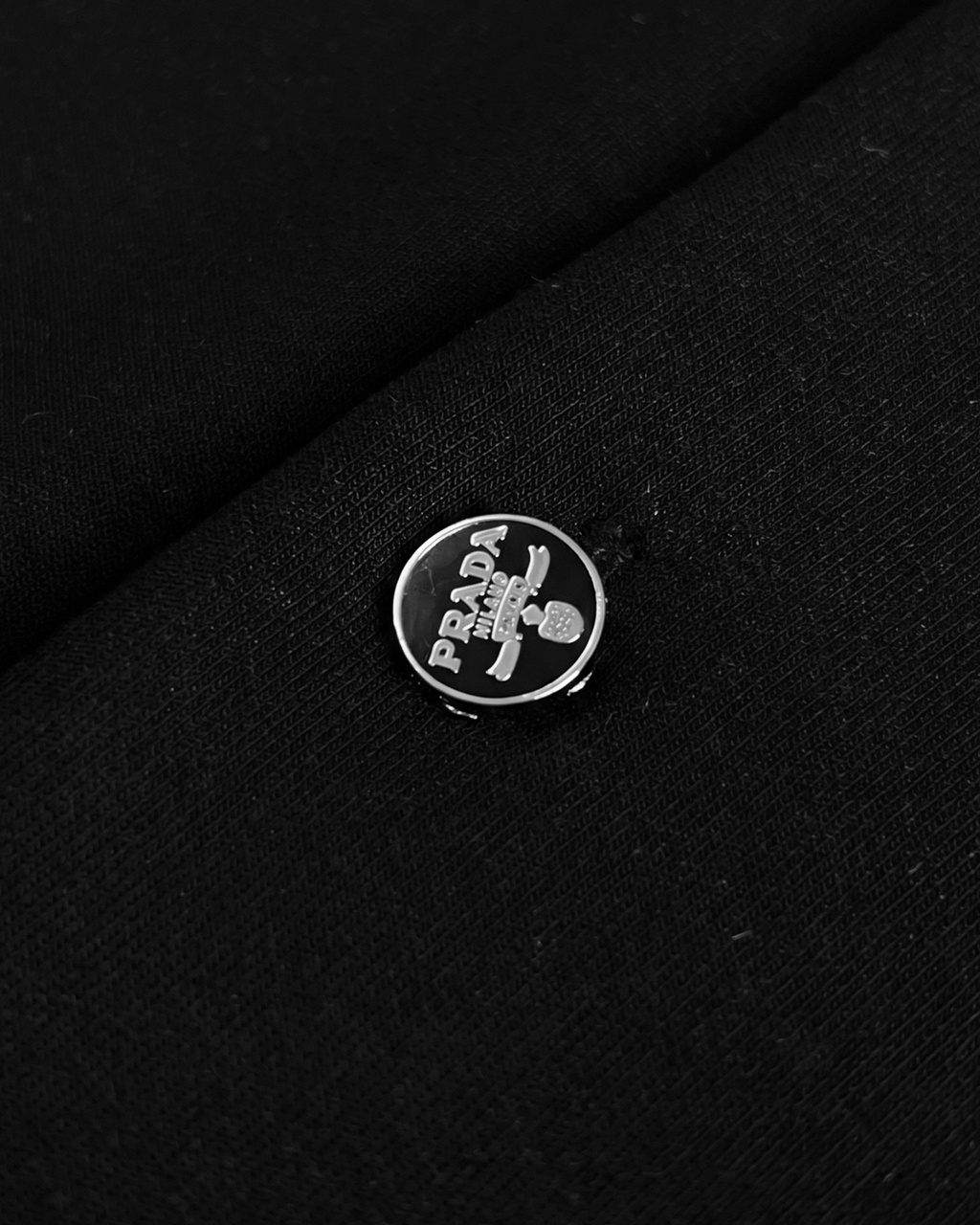 Prada - Plate Logo Shirt Summer Set - Black