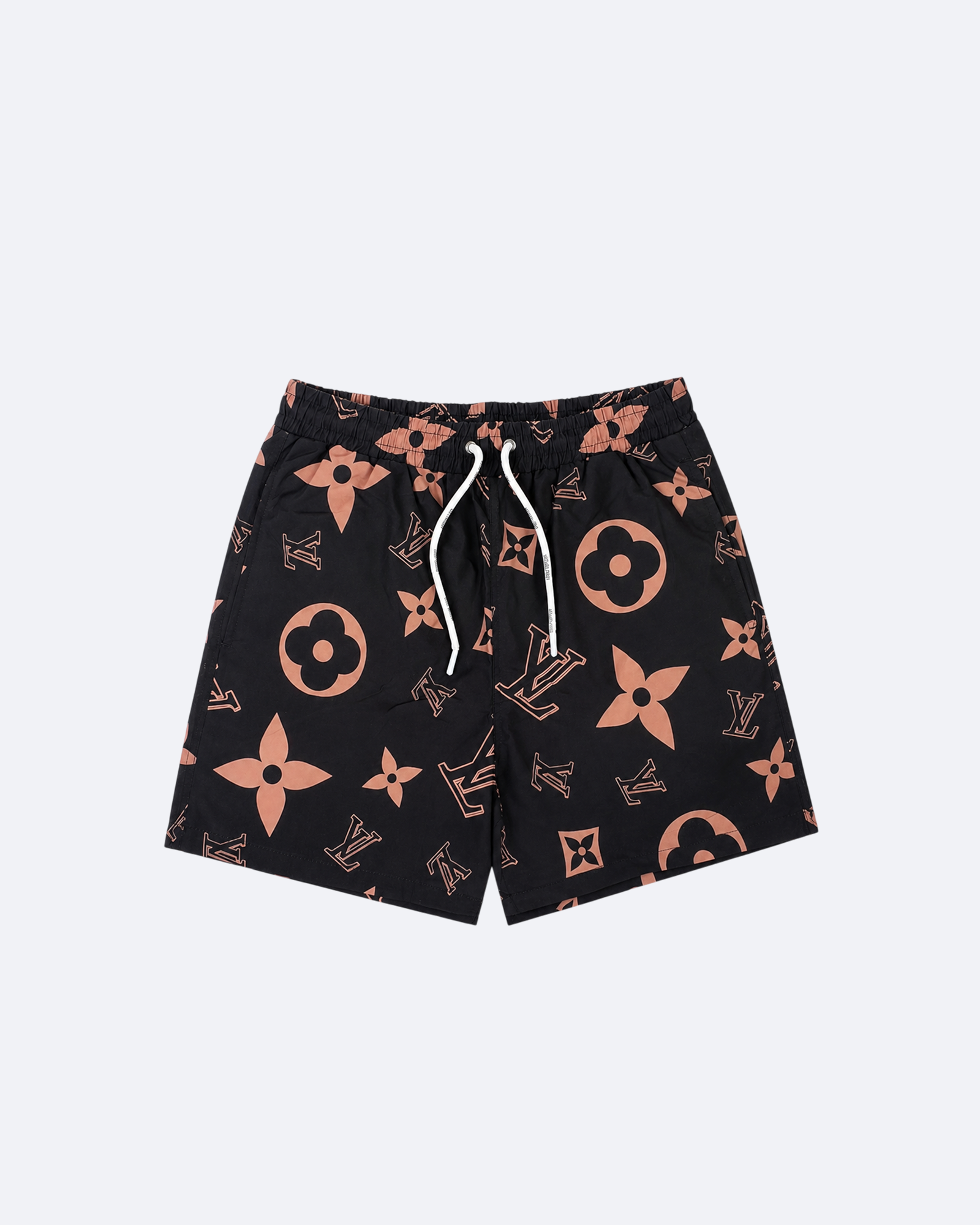 LVTN - Monogram Swim Shorts - Black