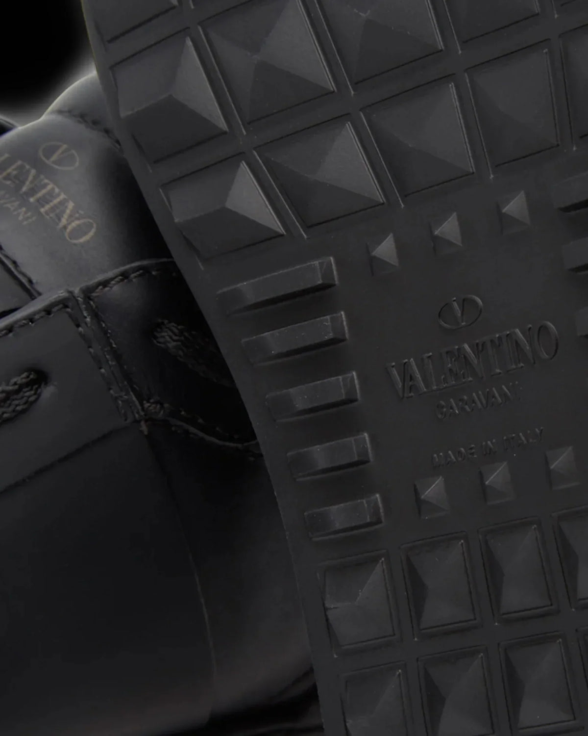 Valentino - Open Sneakers - Black