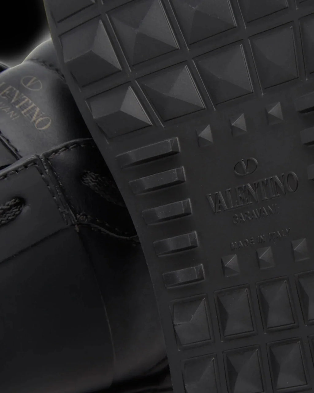 Valentino - Open Sneakers - Black